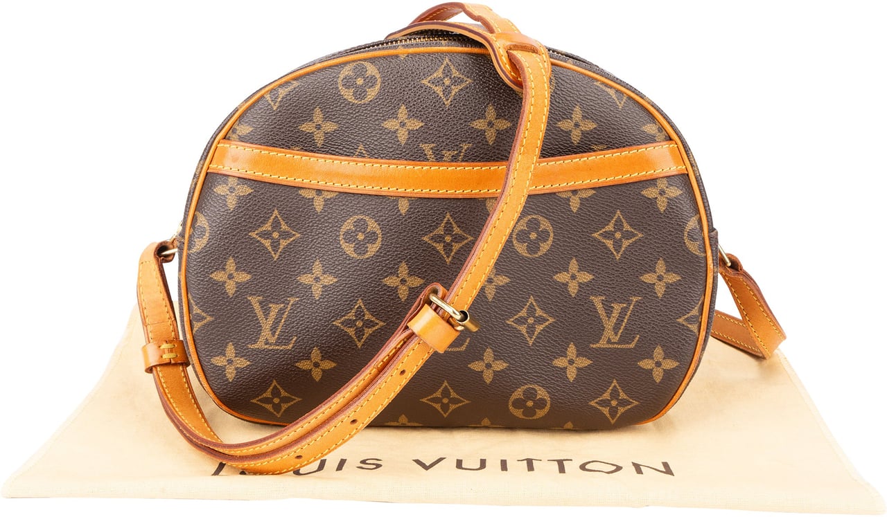 Louis Vuitton Louis Vuitton Canvas Monogram Blois Crossbody Bag Bruin