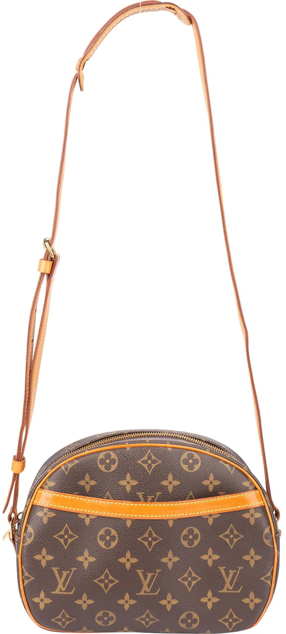 Louis Vuitton Louis Vuitton Canvas Monogram Blois Crossbody Bag Bruin