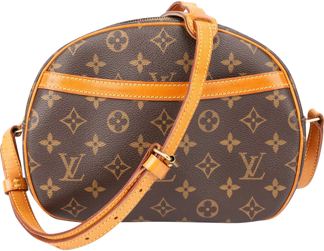 Louis Vuitton Louis Vuitton Canvas Monogram Blois Crossbody Bag Bruin