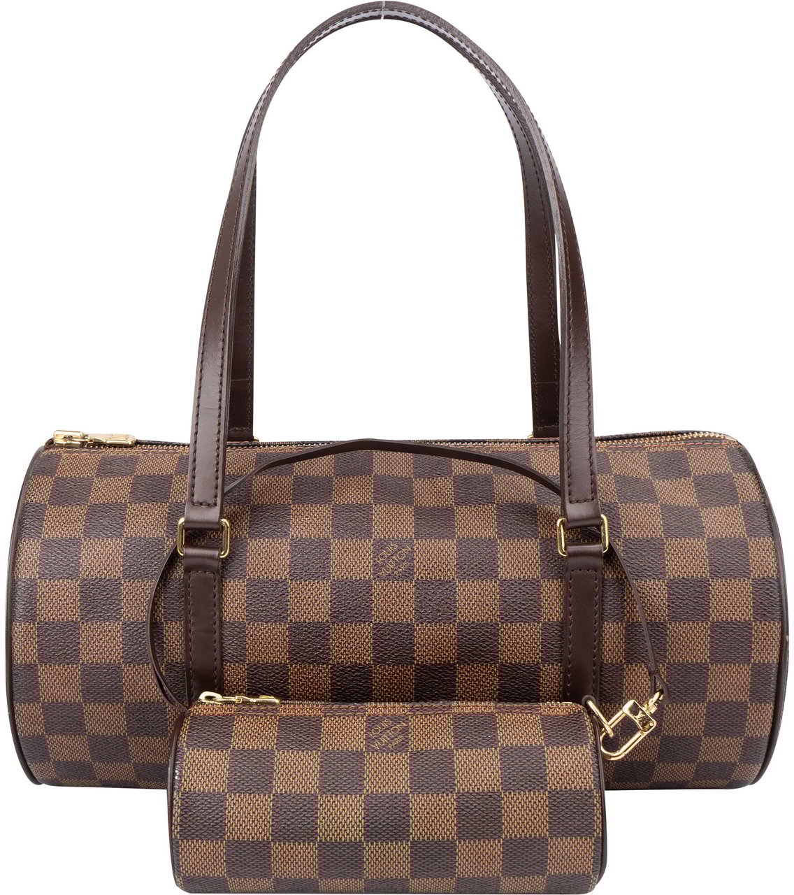 Louis Vuitton Louis Vuitton Damier Ebene Monogram Papillon Set Handbag Bruin