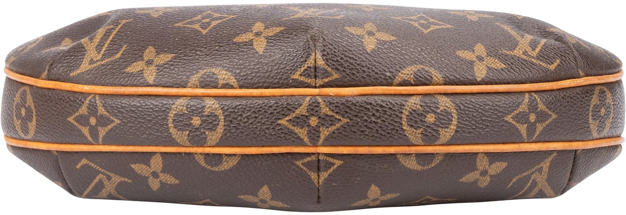 Louis Vuitton Louis Vuitton Canvas Monogram Croissant PM Handbag Bruin