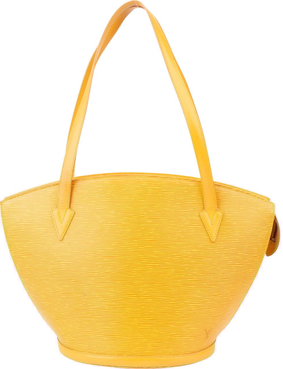 Louis Vuitton Louis Vuitton Jaune Epi Leather Saint Jacques Handbag Geel