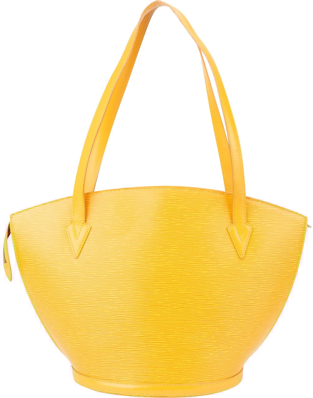 Louis Vuitton Louis Vuitton Jaune Epi Leather Saint Jacques Handbag Geel