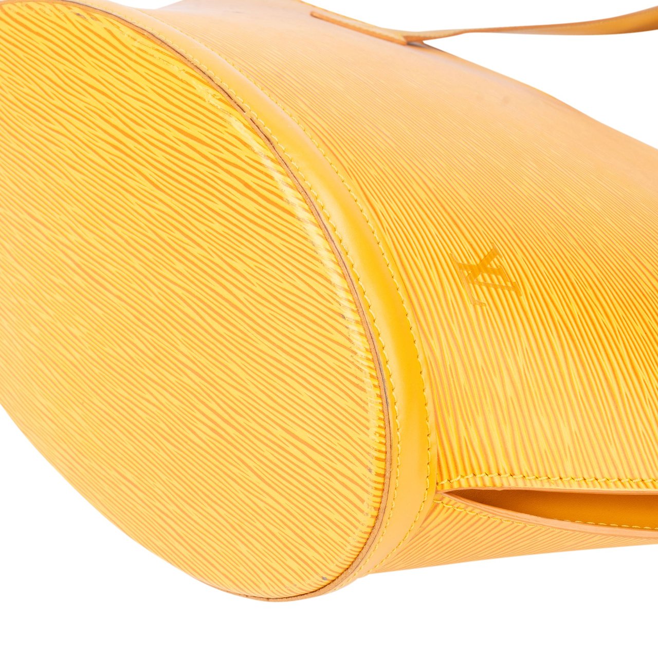 Louis Vuitton Louis Vuitton Jaune Epi Leather Saint Jacques Handbag Geel