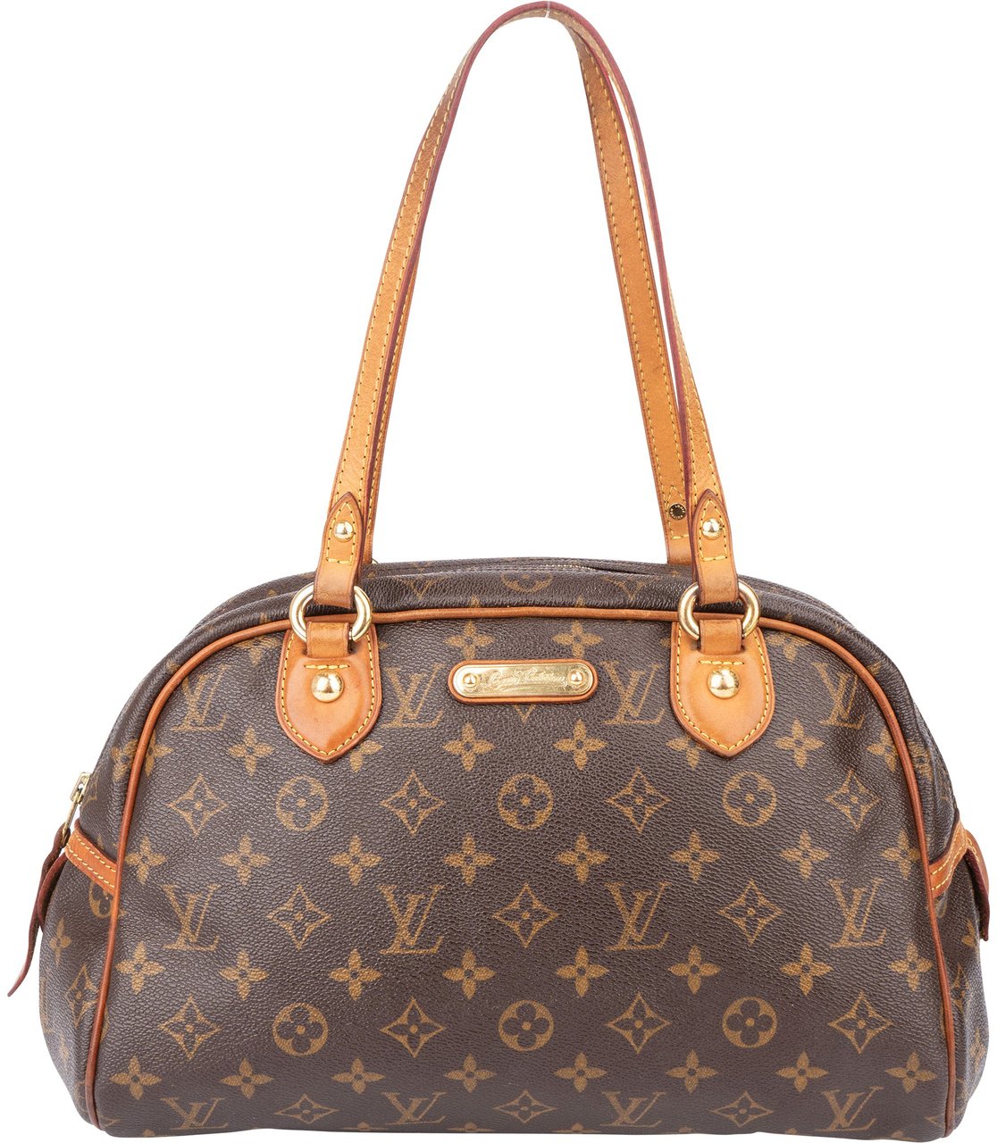 Louis Vuitton Louis Vuitton Canvas Monogram Montorgueil PM Handbag Bruin
