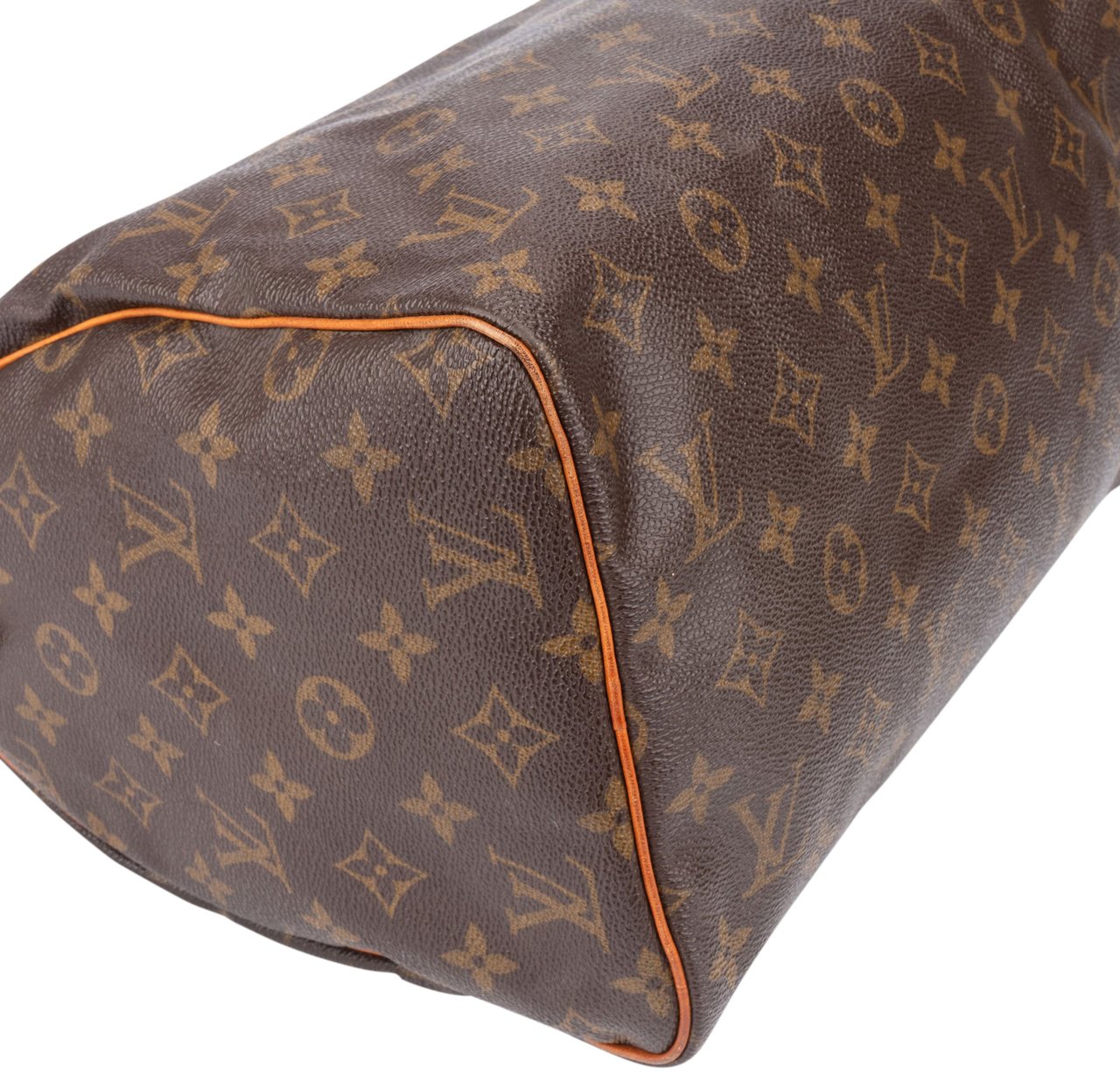 Louis Vuitton Louis Vuitton Canvas Monogram Speedy 30 Handbag Bruin