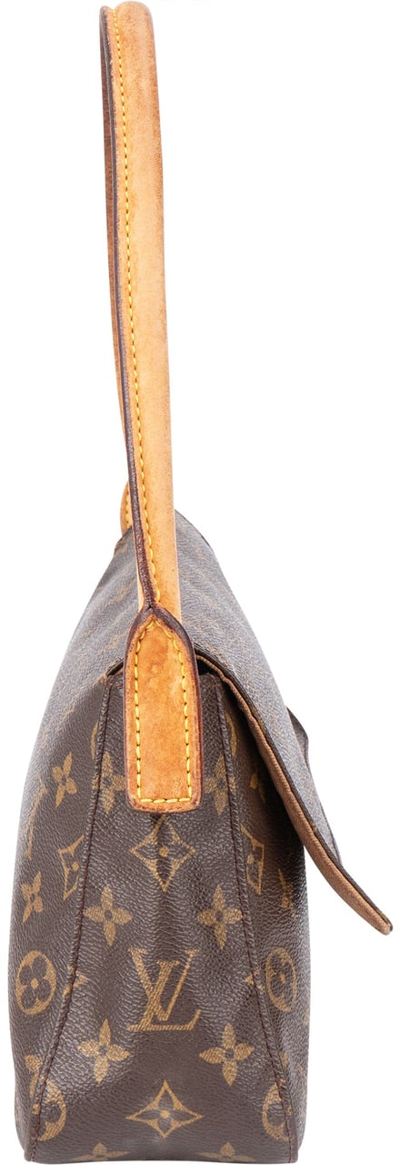 Louis Vuitton Louis Vuitton Canvas Monogram Looping PM Shoulder Bag Bruin