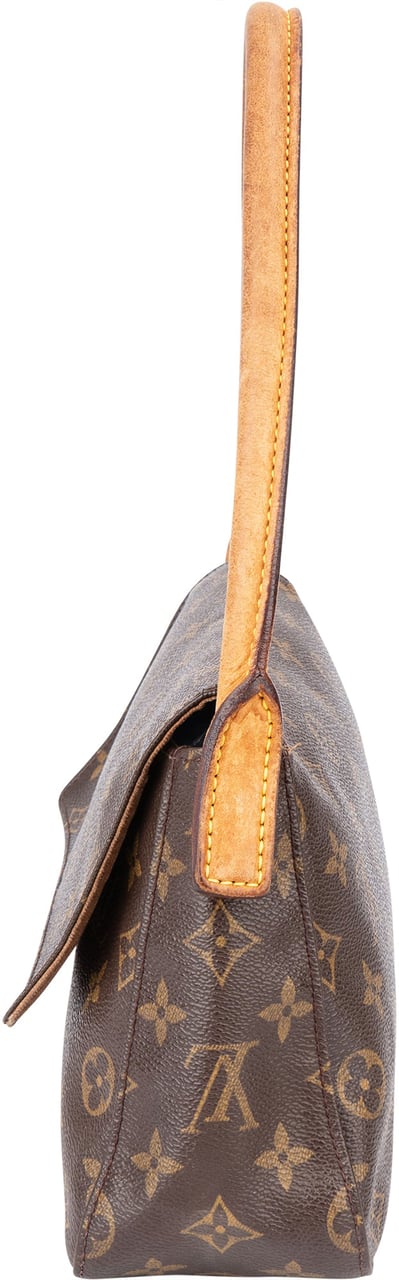 Louis Vuitton Louis Vuitton Canvas Monogram Looping PM Shoulder Bag Bruin