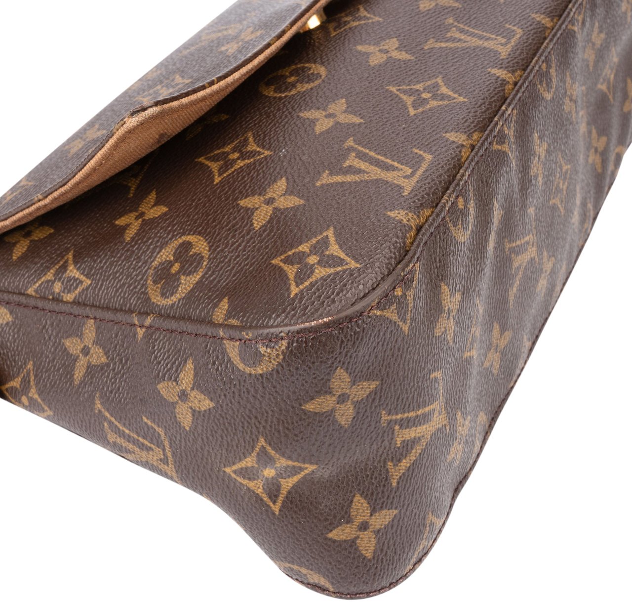 Louis Vuitton Louis Vuitton Canvas Monogram Looping PM Shoulder Bag Bruin