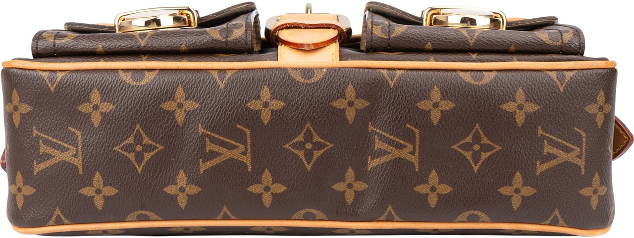Louis Vuitton Louis Vuitton Canvas Monogram Hudson PM Shoulder Bag Bruin