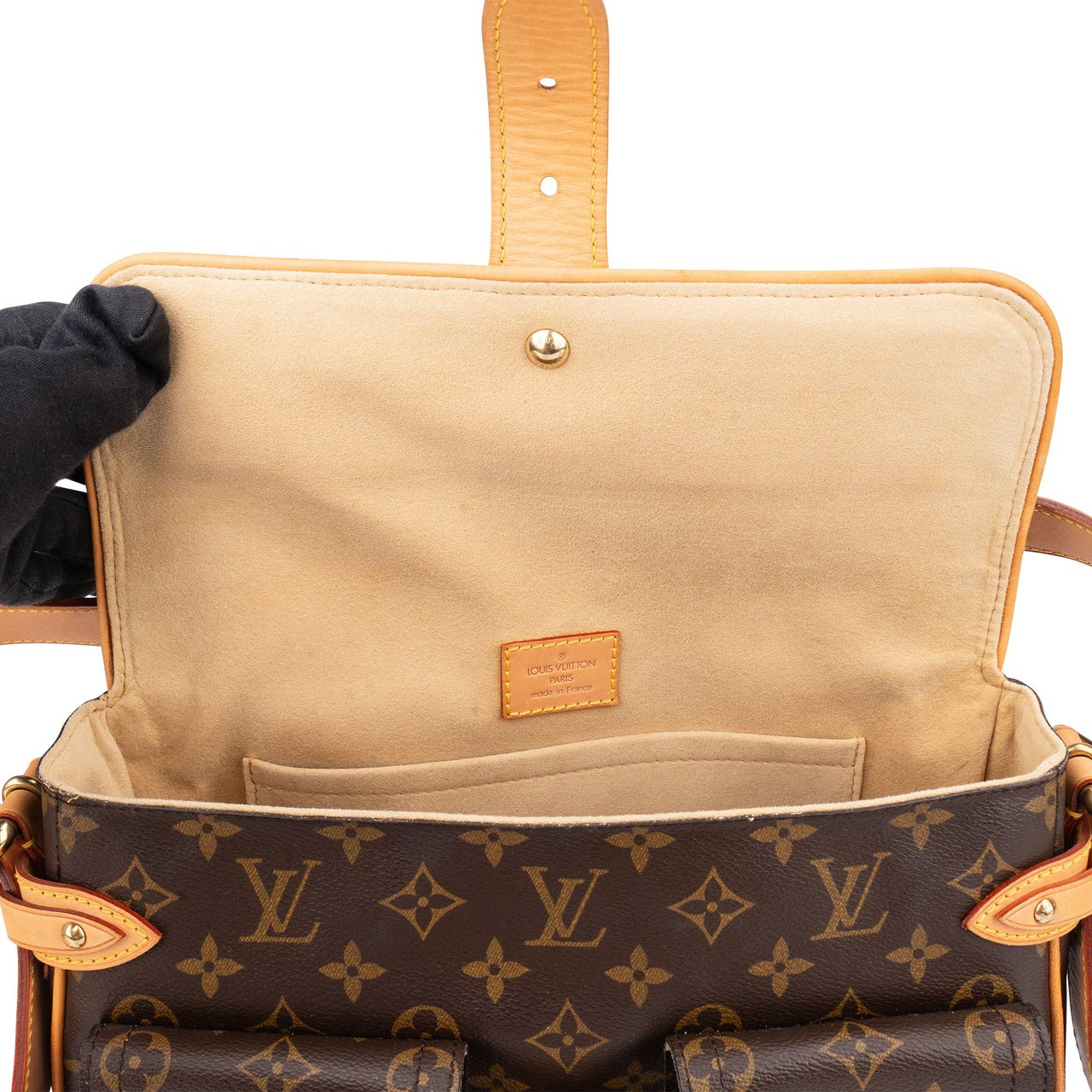 Louis Vuitton Louis Vuitton Canvas Monogram Hudson PM Shoulder Bag Bruin