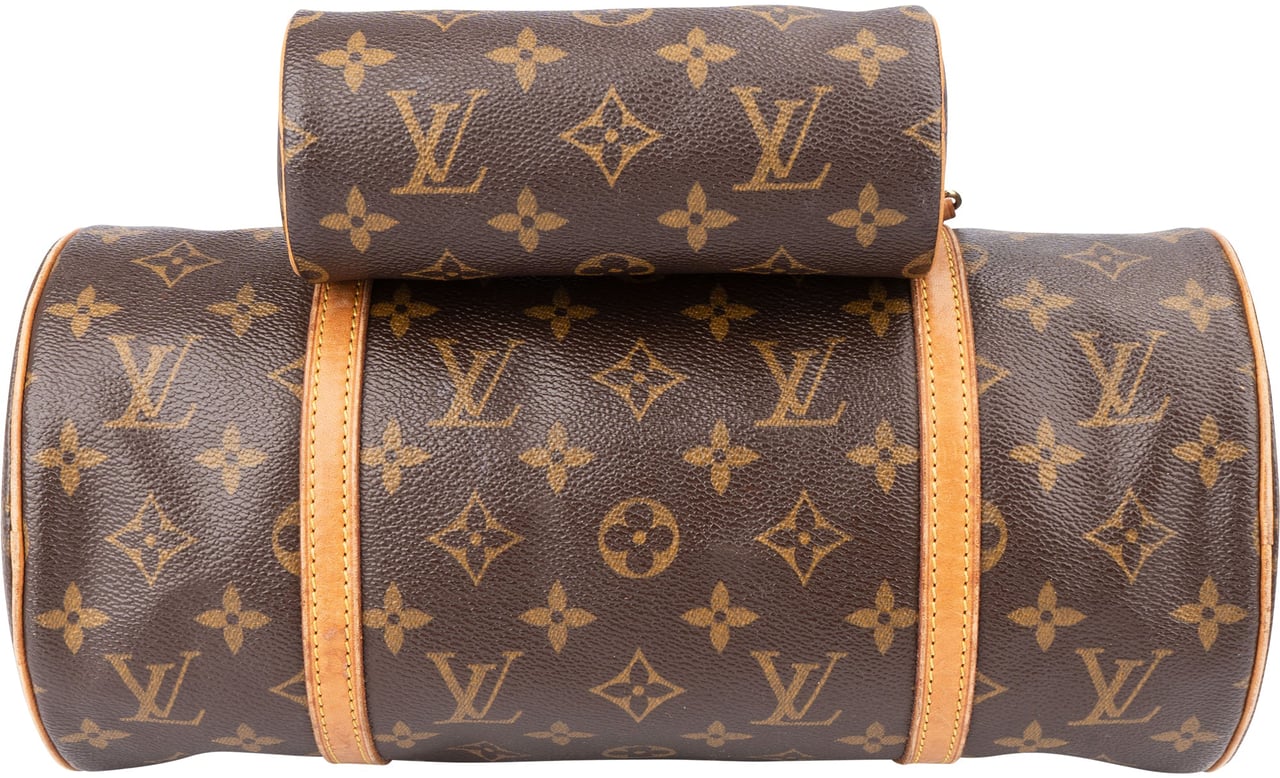 Louis Vuitton Louis Vuitton Canvas Monogram Papillon Set Handbag Bruin