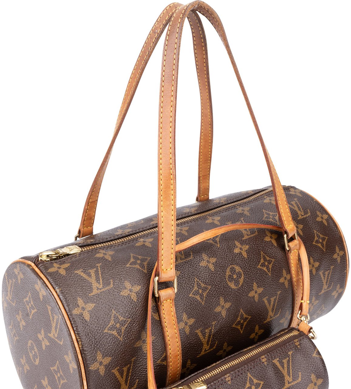 Louis Vuitton Louis Vuitton Canvas Monogram Papillon Set Handbag Bruin
