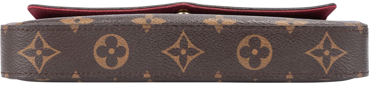 Louis Vuitton Louis Vuitton Canvas Monogram Felicie Crossbody Bag Bruin