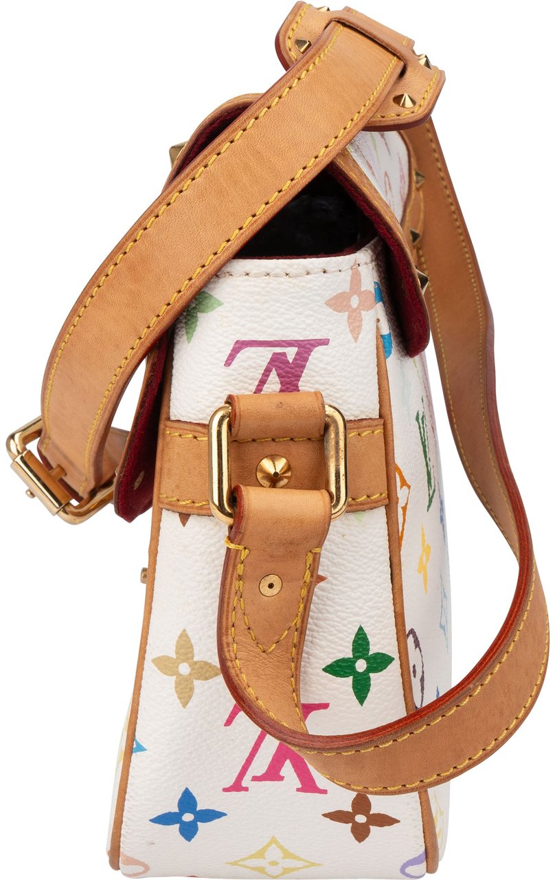 Louis Vuitton Louis Vuitton Murakami Multicolor Sologne Crossbody Bag Wit
