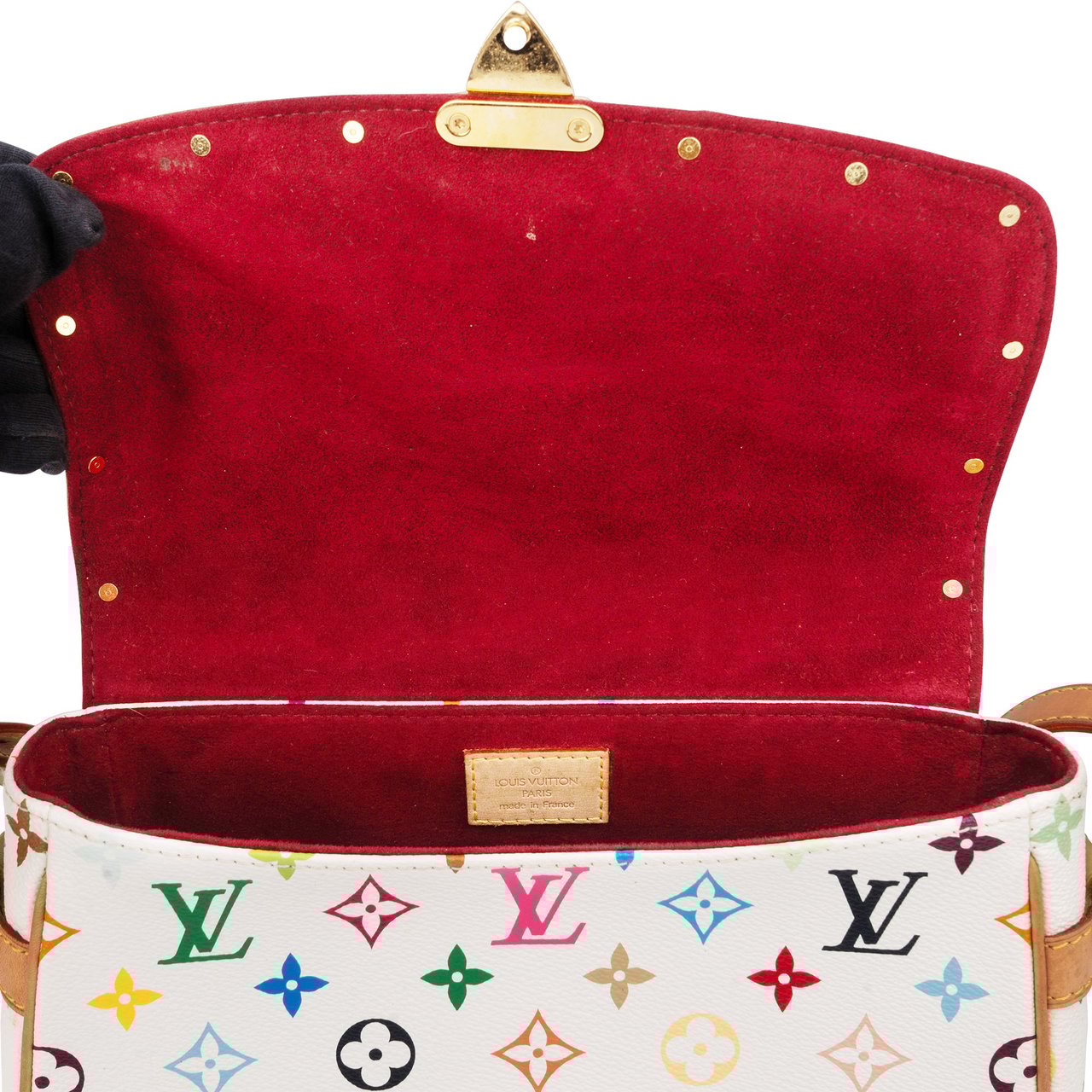 Louis Vuitton Louis Vuitton Murakami Multicolor Sologne Crossbody Bag Wit