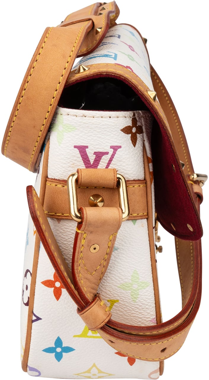 Louis Vuitton Louis Vuitton Murakami Multicolor Sologne Crossbody Bag Wit