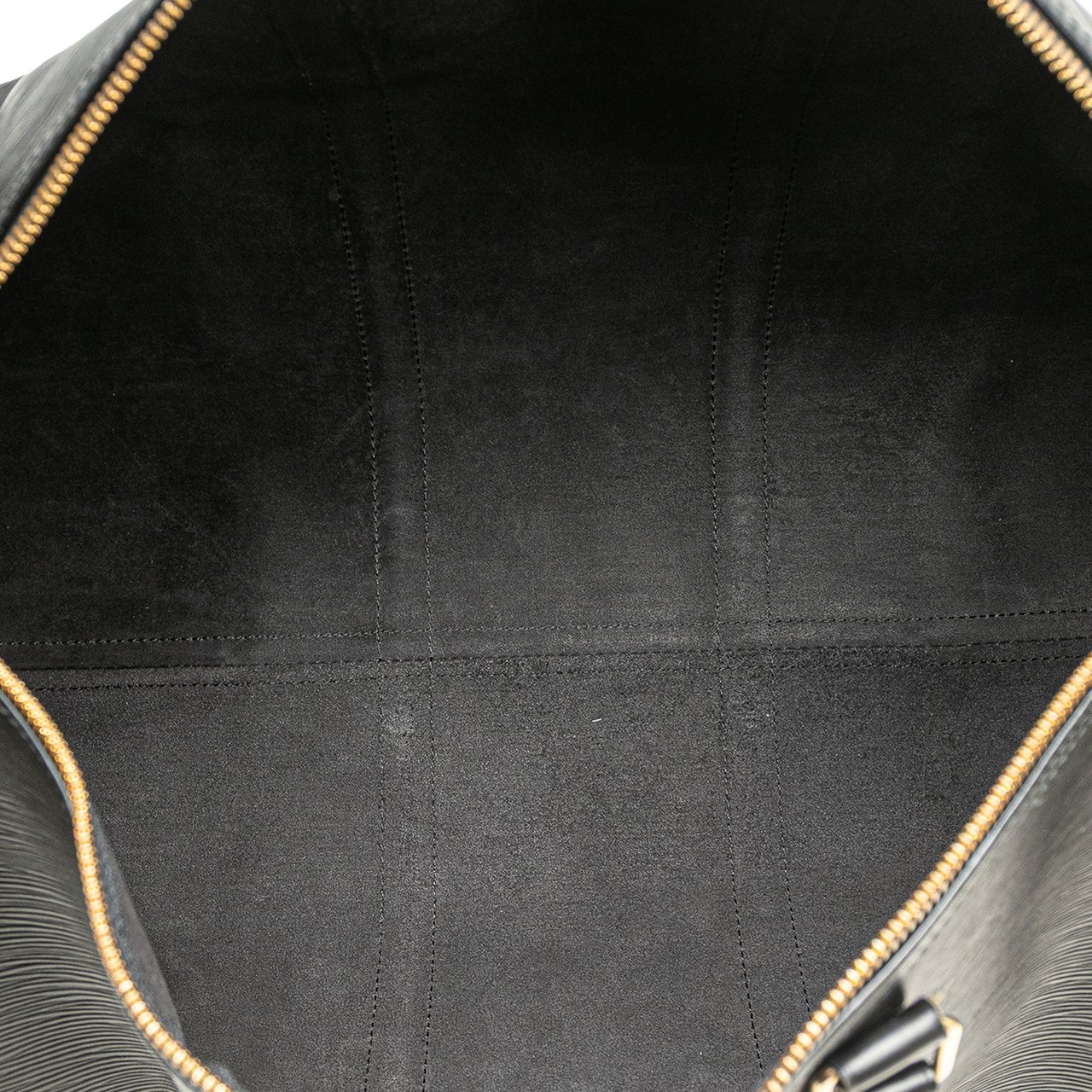 Louis Vuitton Epi Keepall 50 Zwart