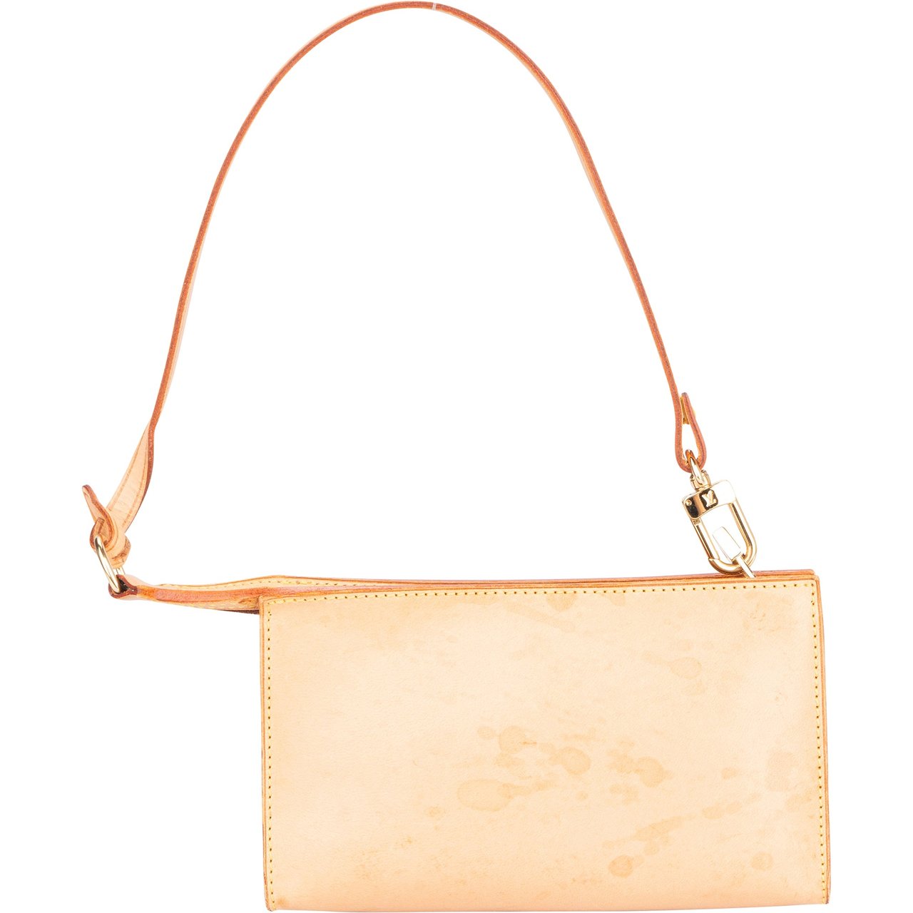 Louis Vuitton Louis Vuitton Vachetta Leather Micro Pochette Accessoire Handbag Divers