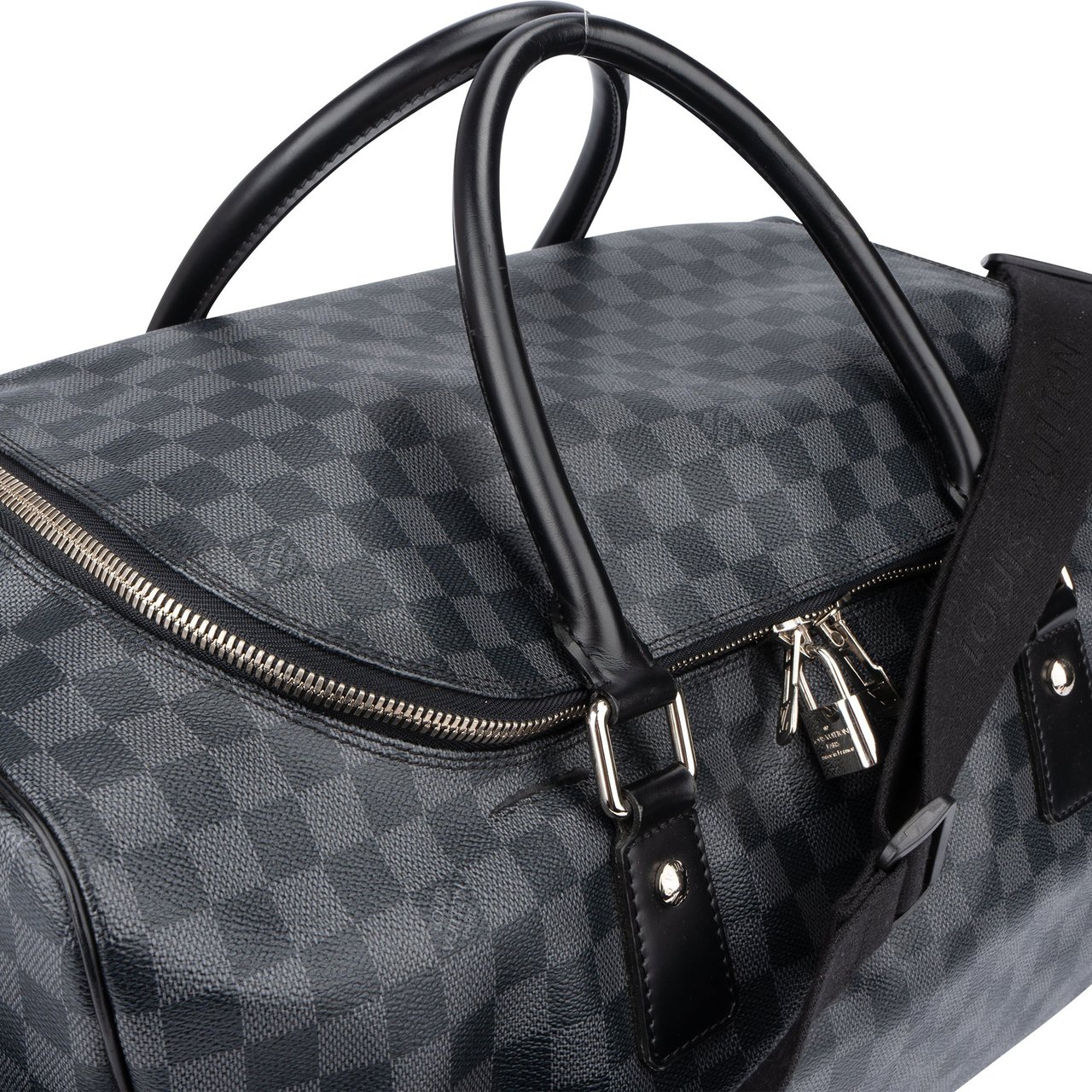 Louis Vuitton Louis Vuitton Damier Graphit Monogram Roadster 50 Travel Bag Zwart