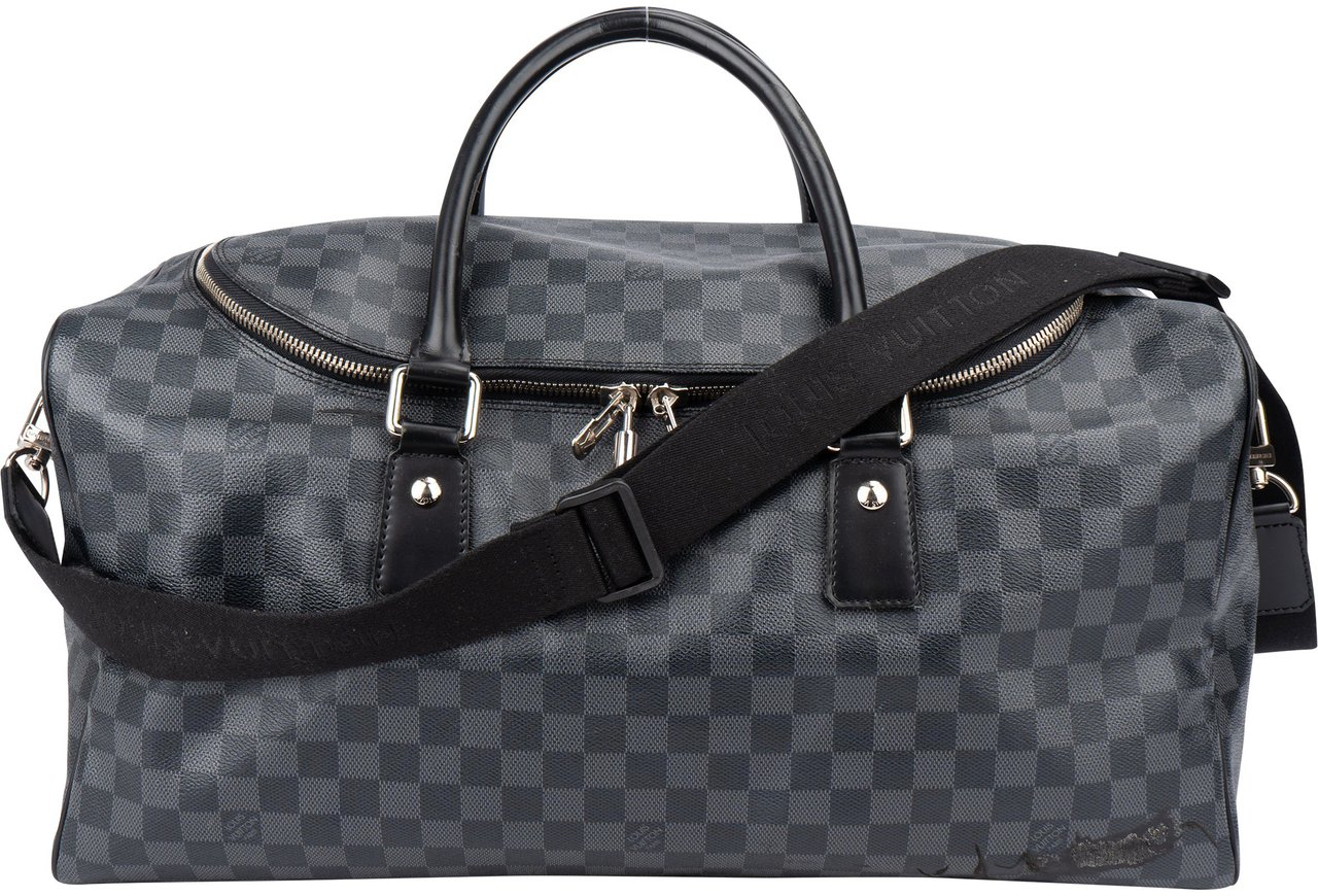 Louis Vuitton Louis Vuitton Damier Graphit Monogram Roadster 50 Travel Bag Zwart