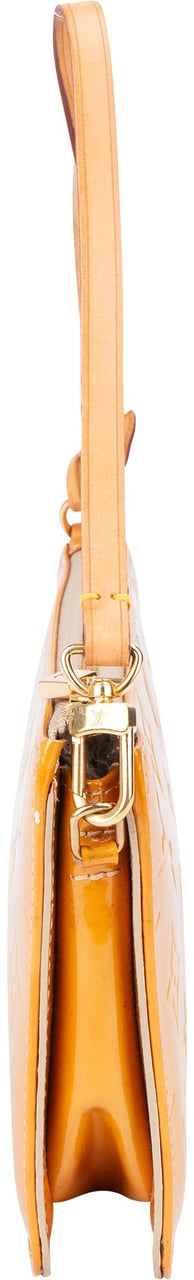 Louis Vuitton Louis Vuitton Vernis Monogram Lexington Pochette Handbag Geel