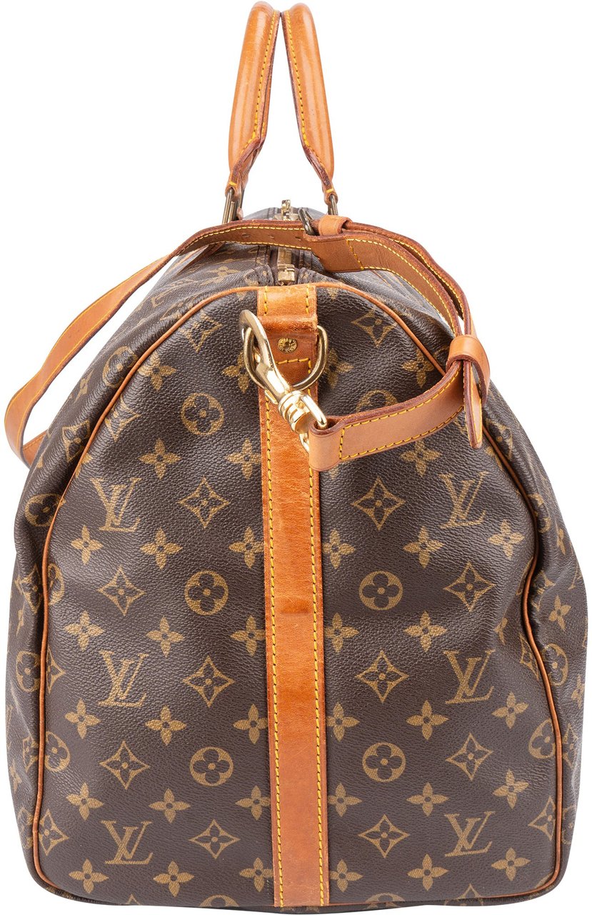 Louis Vuitton Louis Vuitton Canvas Monogram Keepall 55 Bandouliere Bruin