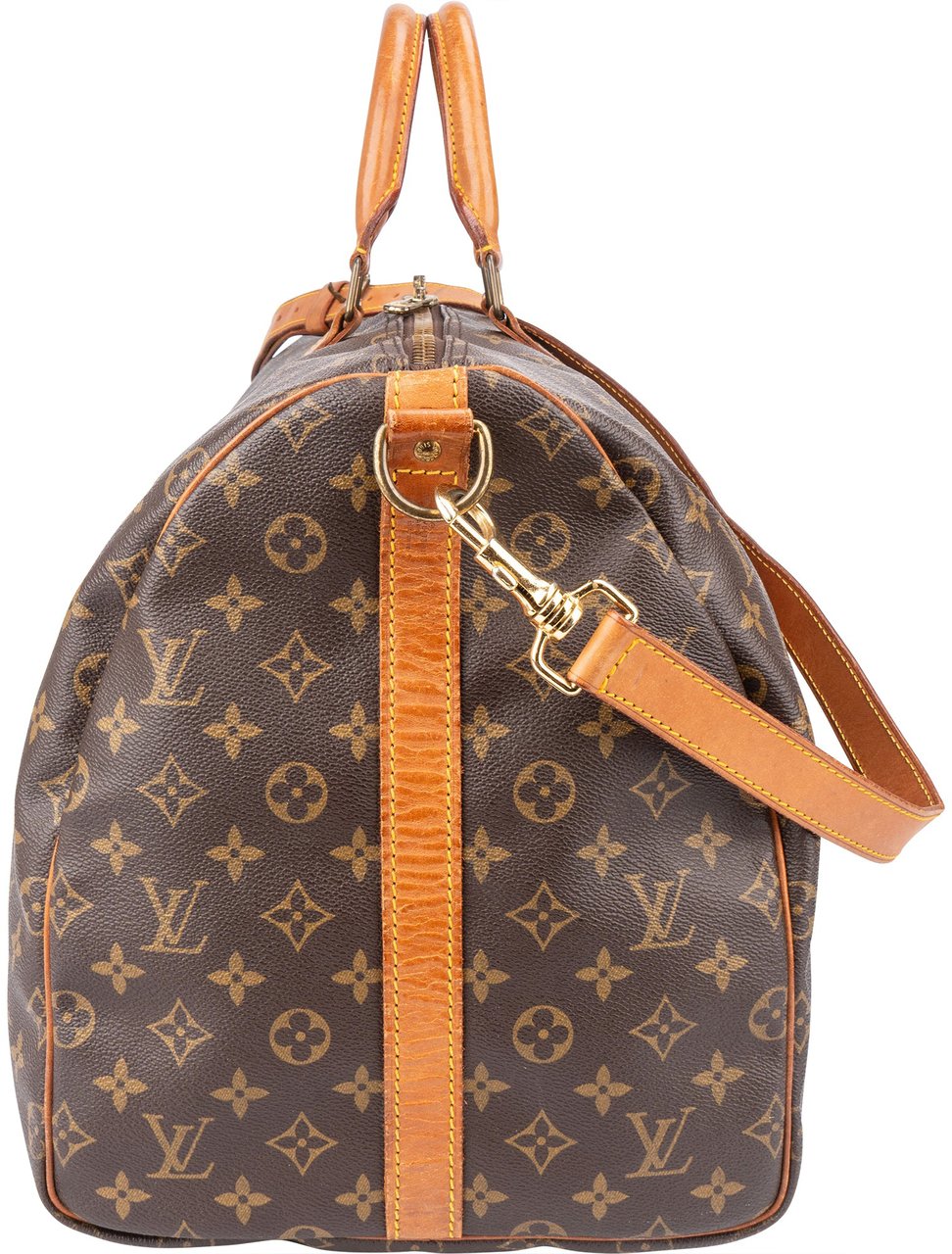 Louis Vuitton Louis Vuitton Canvas Monogram Keepall 55 Bandouliere Bruin