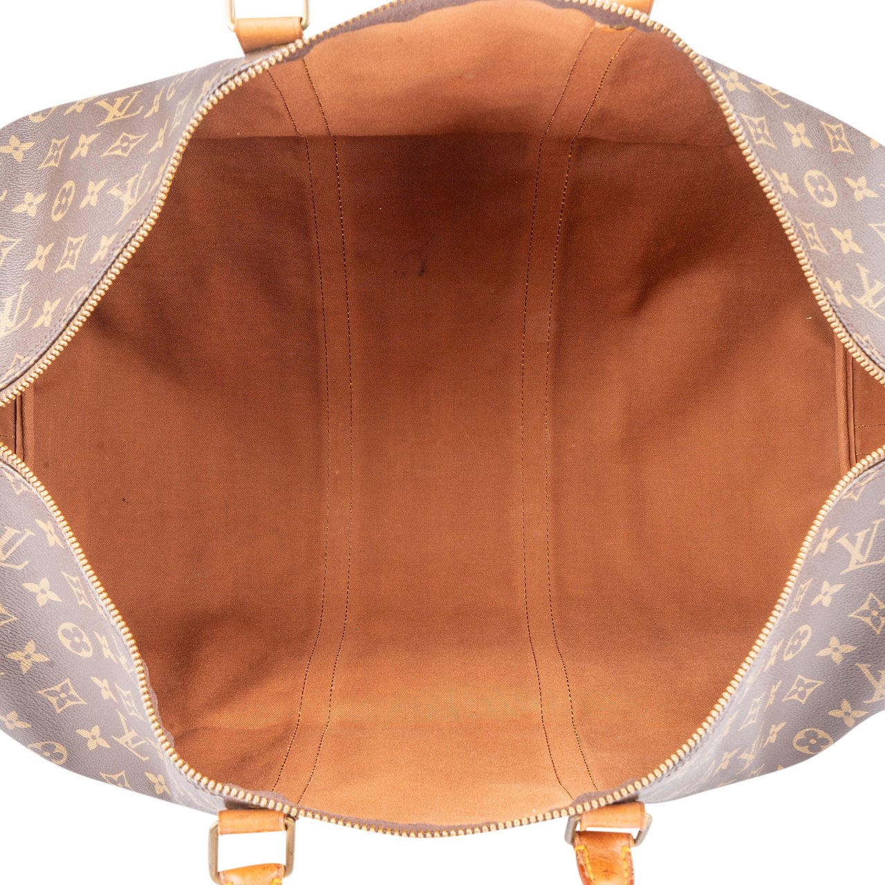Louis Vuitton Louis Vuitton Canvas Monogram Keepall 55 Bandouliere Bruin