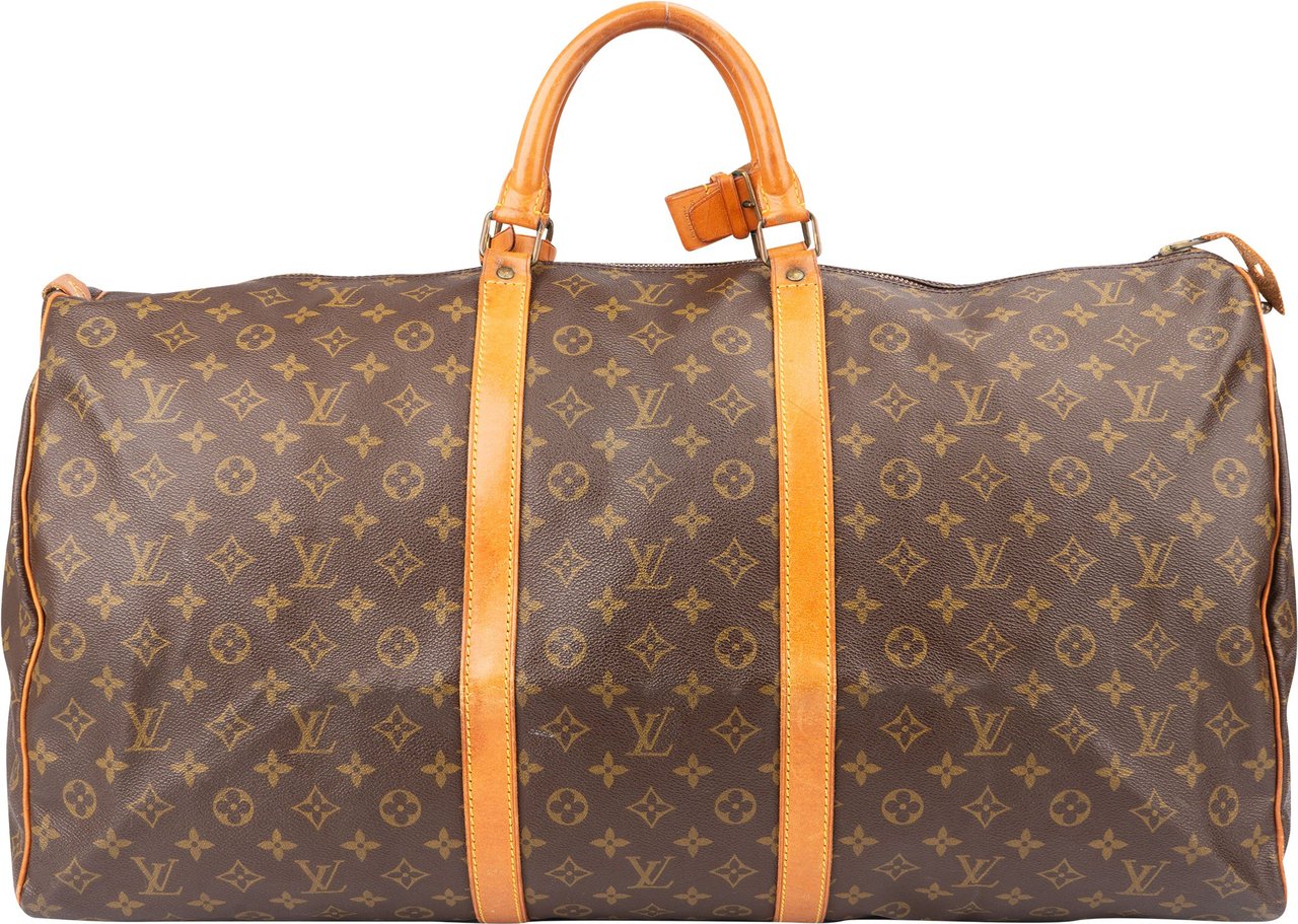 Louis Vuitton Louis Vuitton Canvas Monogram Keepall 60 Bruin