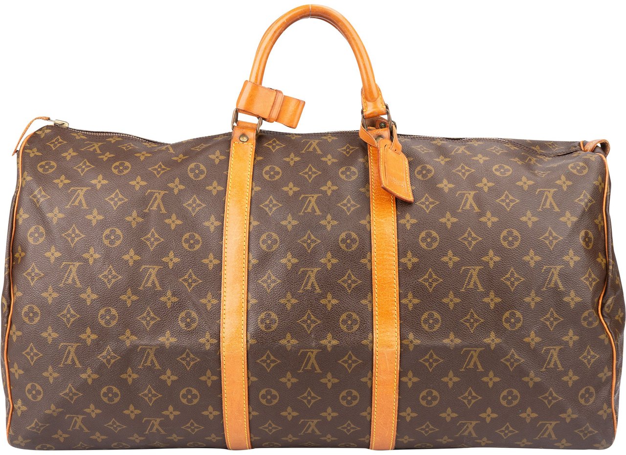 Louis Vuitton Louis Vuitton Canvas Monogram Keepall 60 Bruin