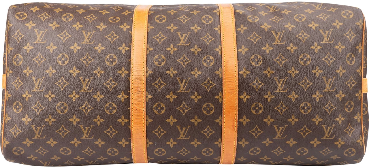 Louis Vuitton Louis Vuitton Canvas Monogram Keepall 60 Bandouliere Bruin