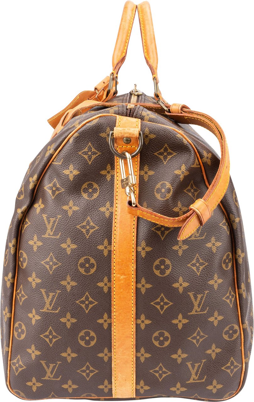 Louis Vuitton Louis Vuitton Canvas Monogram Keepall 60 Bandouliere Bruin