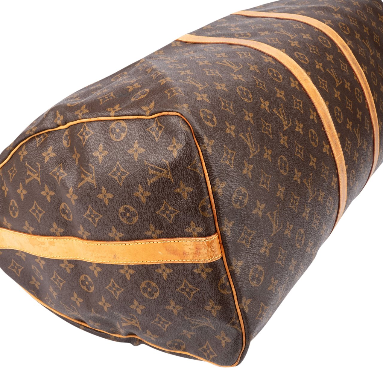 Louis Vuitton Louis Vuitton Canvas Monogram Keepall 55 Bandouliere Bruin