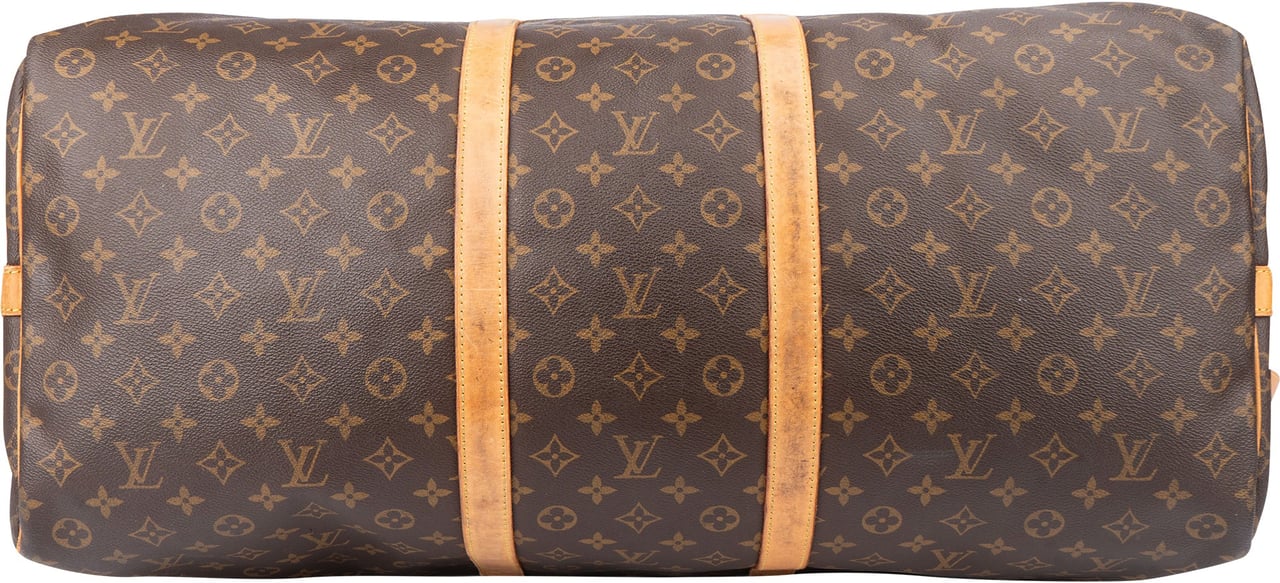 Louis Vuitton Louis Vuitton Canvas Monogram Keepall 55 Bandouliere Bruin