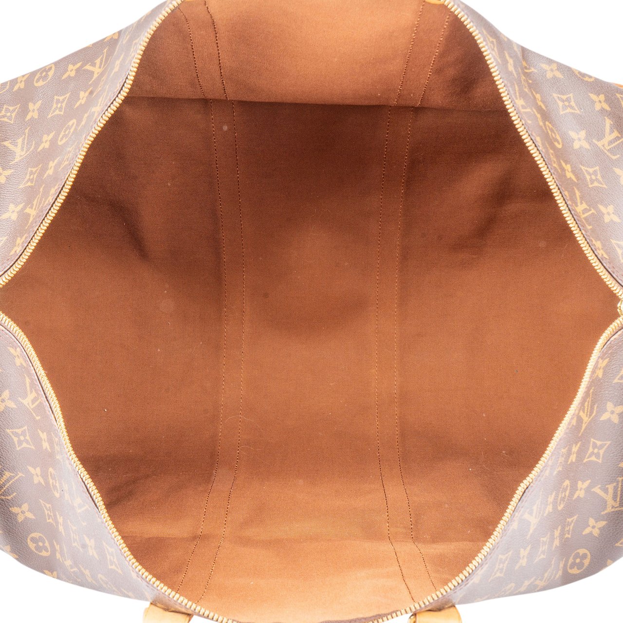 Louis Vuitton Louis Vuitton Canvas Monogram Keepall 55 Bandouliere Bruin