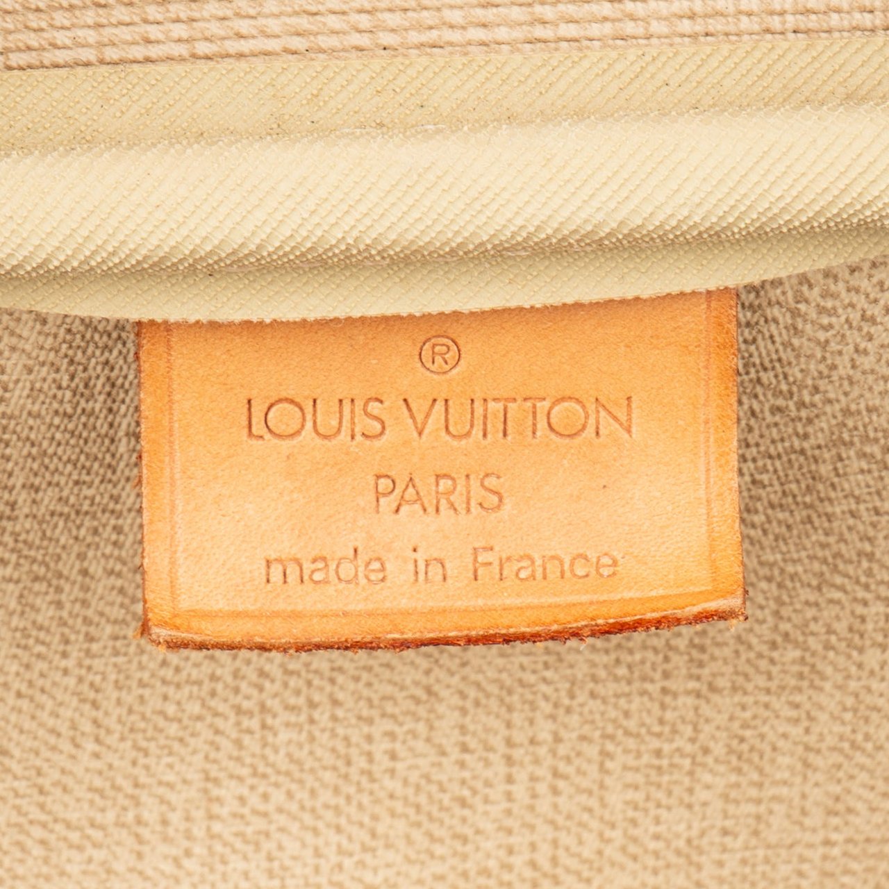 Louis Vuitton Louis Vuitton Canvas Monogram Deauville Handbag Bruin