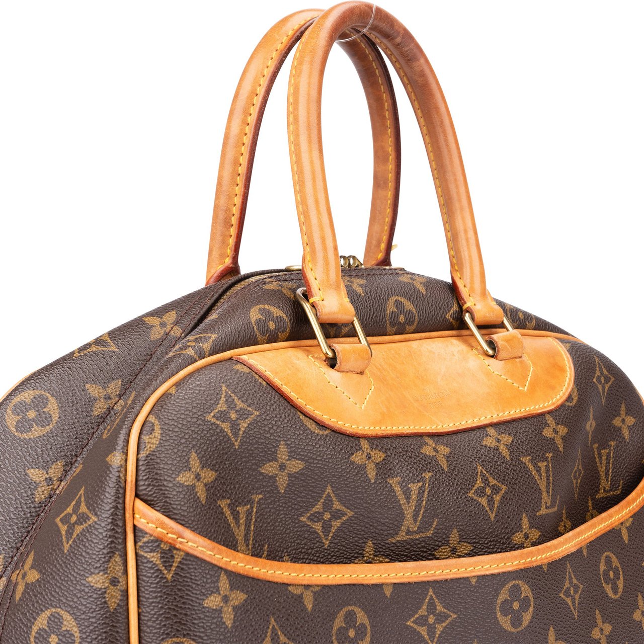 Louis Vuitton Louis Vuitton Canvas Monogram Deauville Handbag Bruin