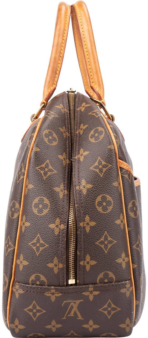 Louis Vuitton Louis Vuitton Canvas Monogram Deauville Handbag Bruin