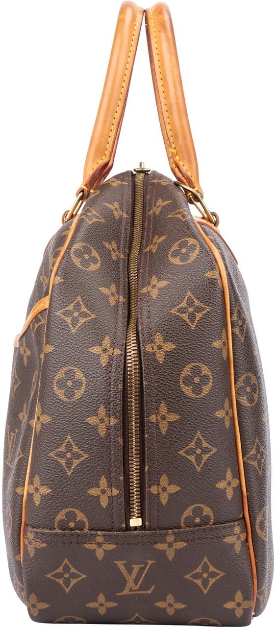 Louis Vuitton Louis Vuitton Canvas Monogram Deauville Handbag Bruin