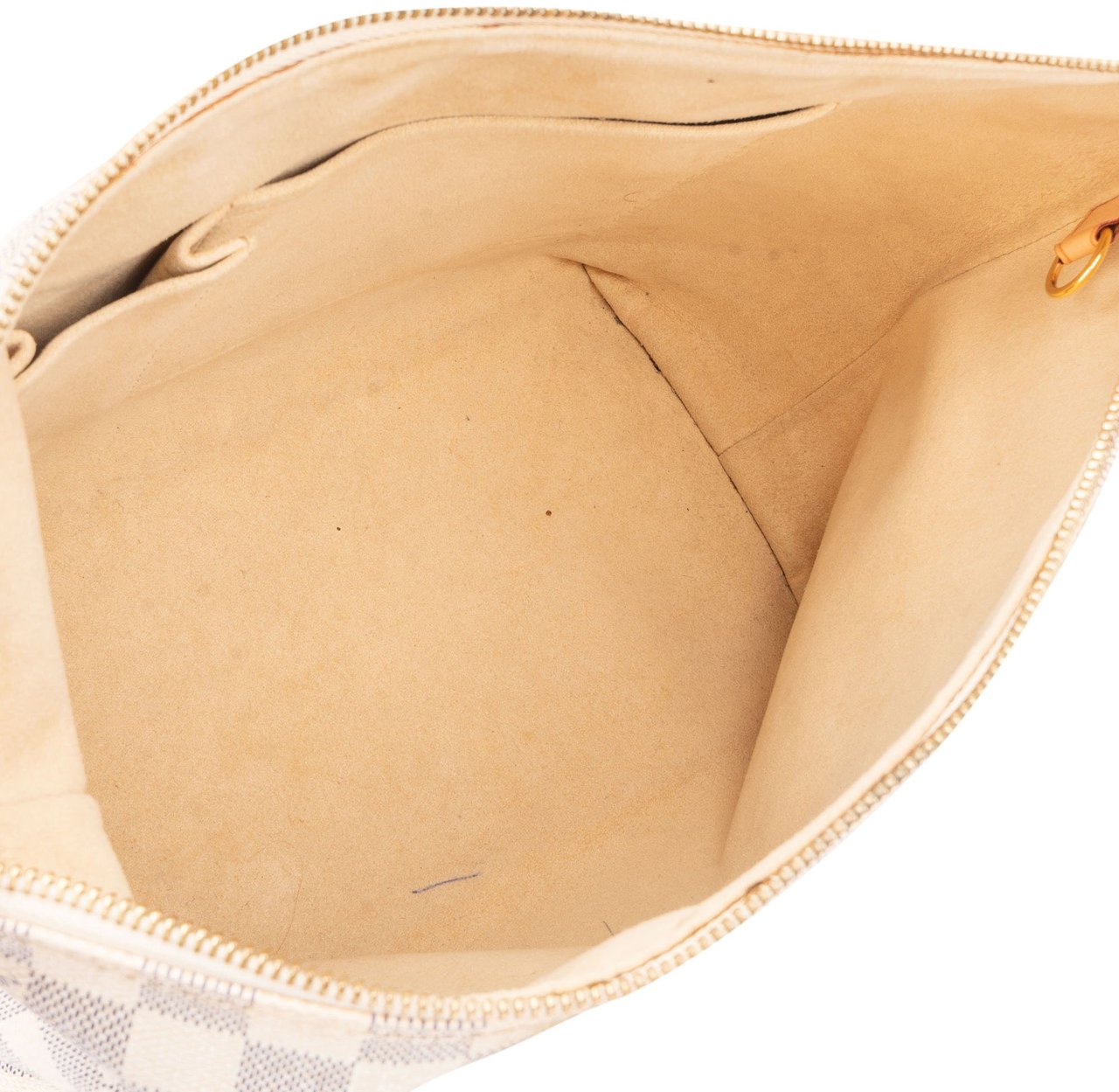 Louis Vuitton Louis Vuitton Damier Azur Monogram Saleya PM Handbag Wit