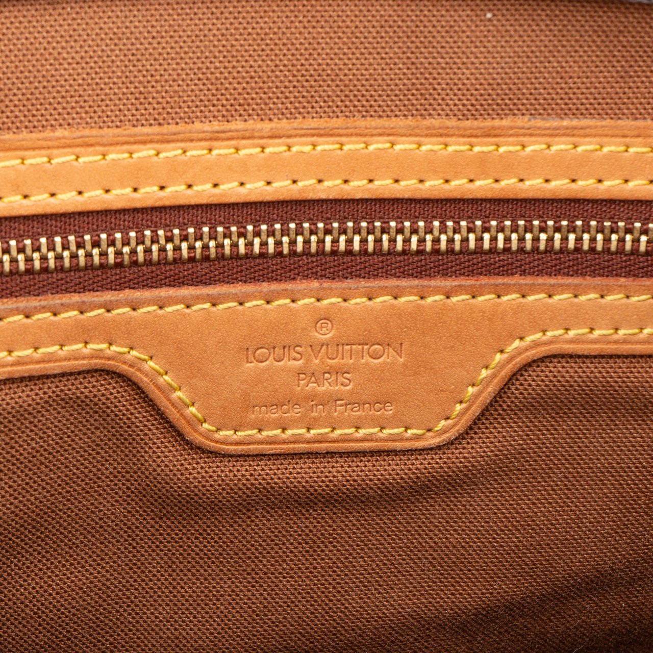 Louis Vuitton Louis Vuitton Canvas Monogram Cabas Piano Shoulder Bag Bruin