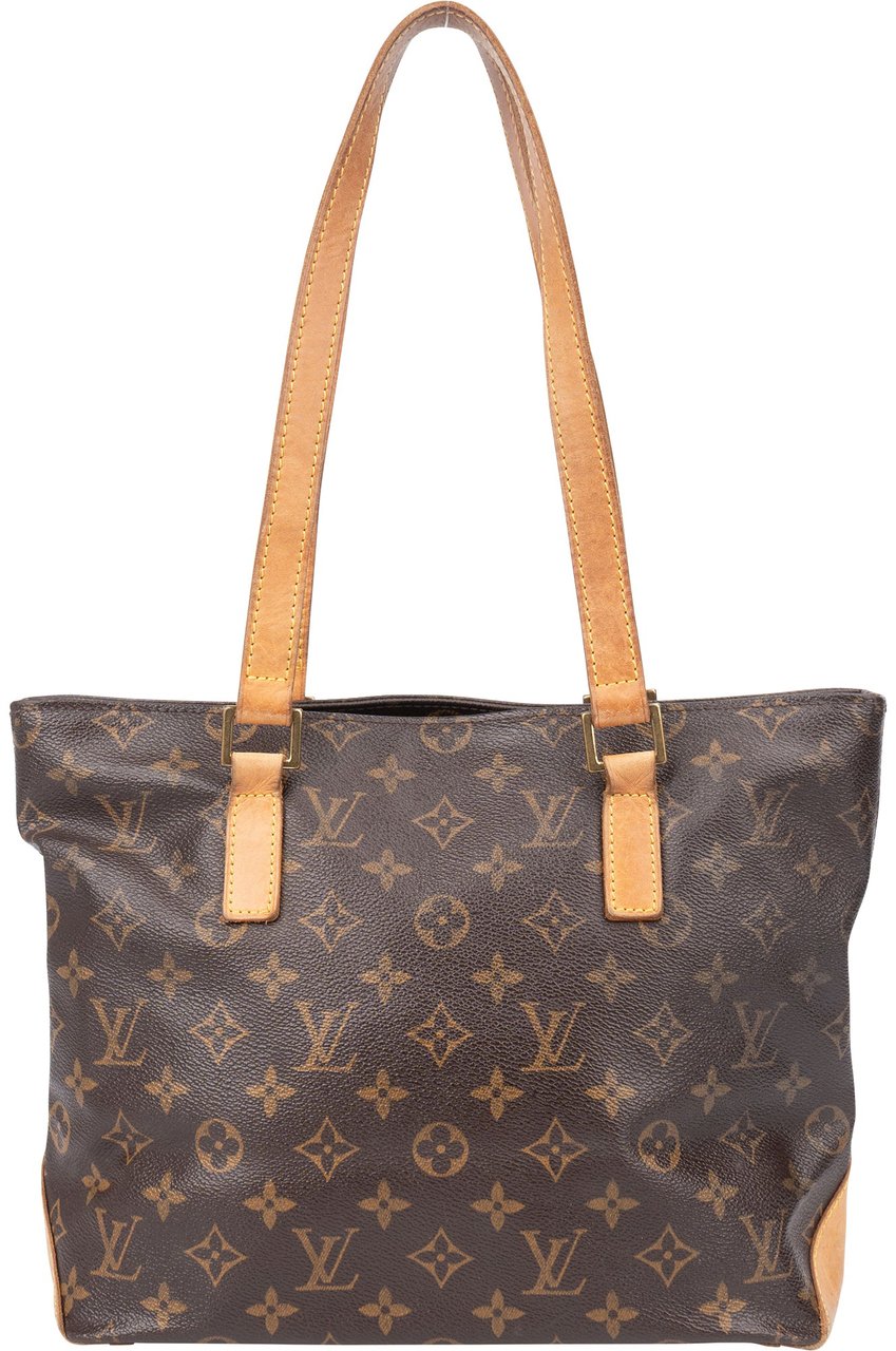 Louis Vuitton Louis Vuitton Canvas Monogram Cabas Piano Shoulder Bag Bruin
