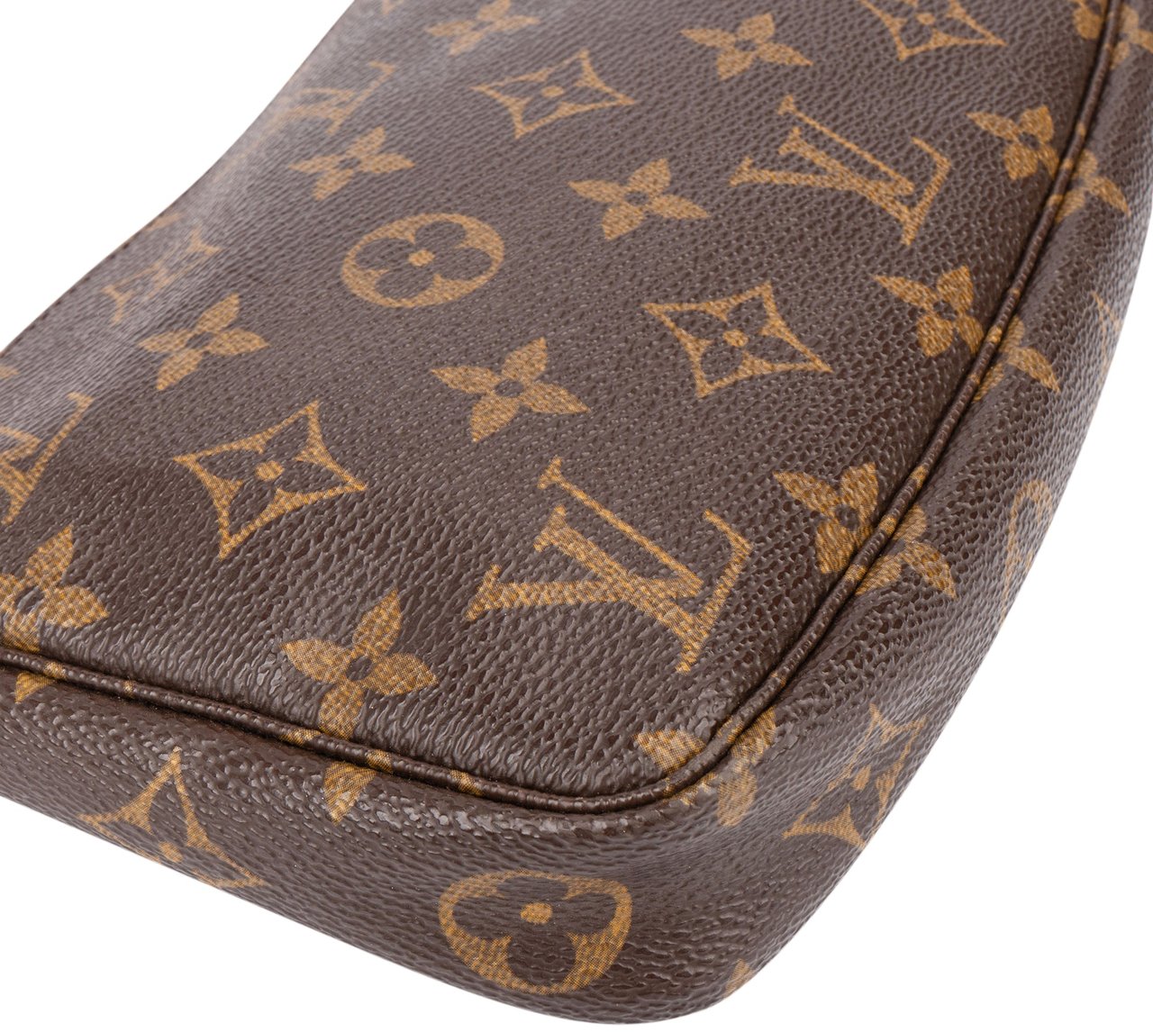 Louis Vuitton Louis Vuitton Canvas Monogram Pochette Accessoire Handbag Bruin