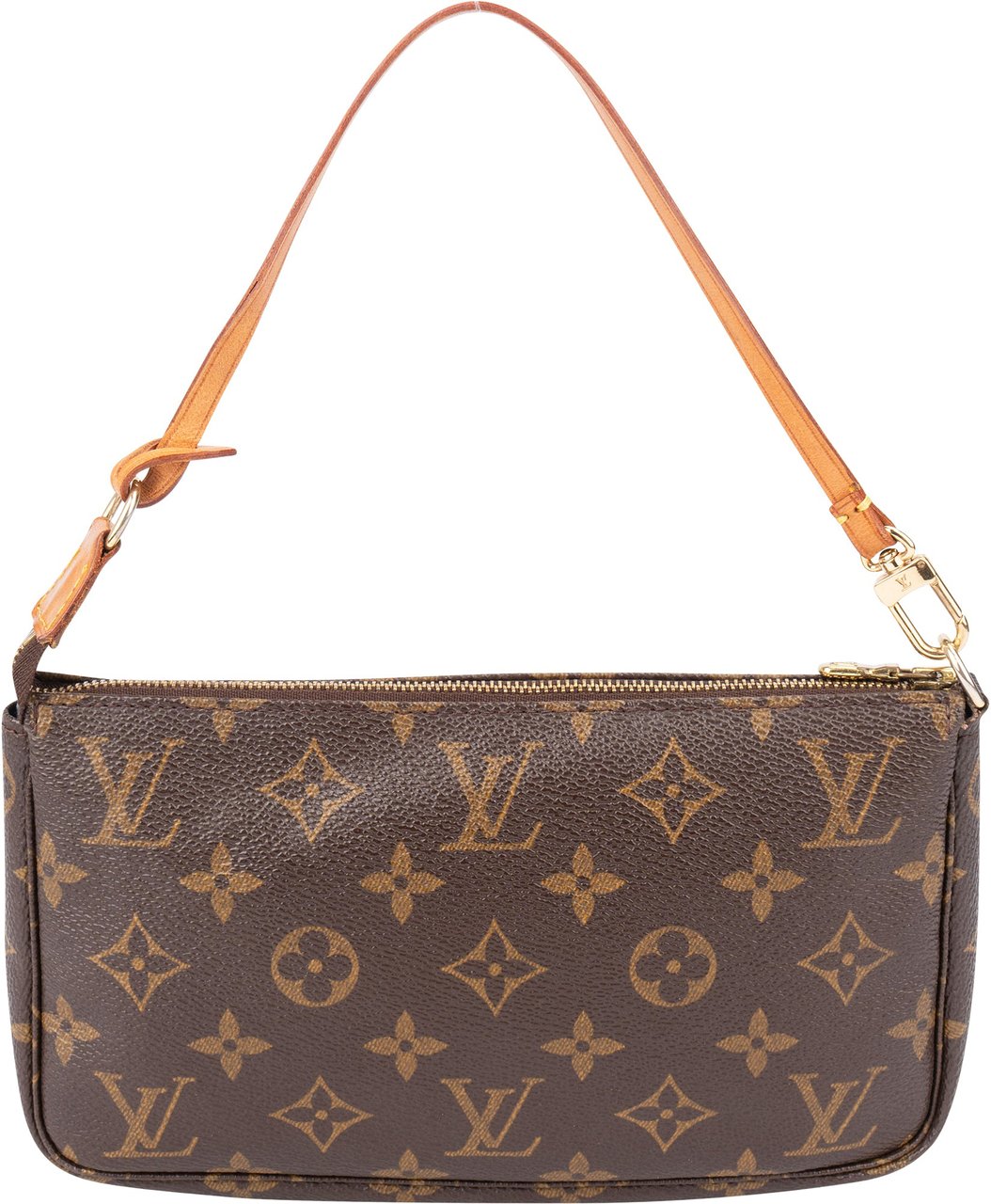 Louis Vuitton Louis Vuitton Canvas Monogram Pochette Accessoire Handbag Bruin