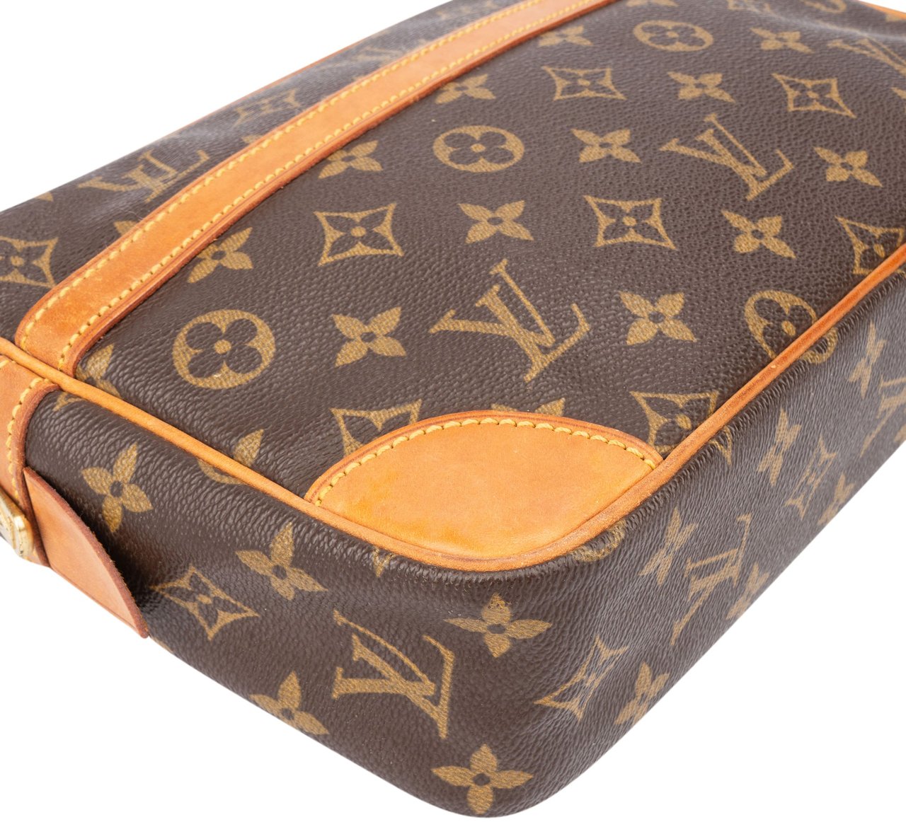 Louis Vuitton Louis Vuitton Canvas Monogram Compiegne 28 Clutch Bruin
