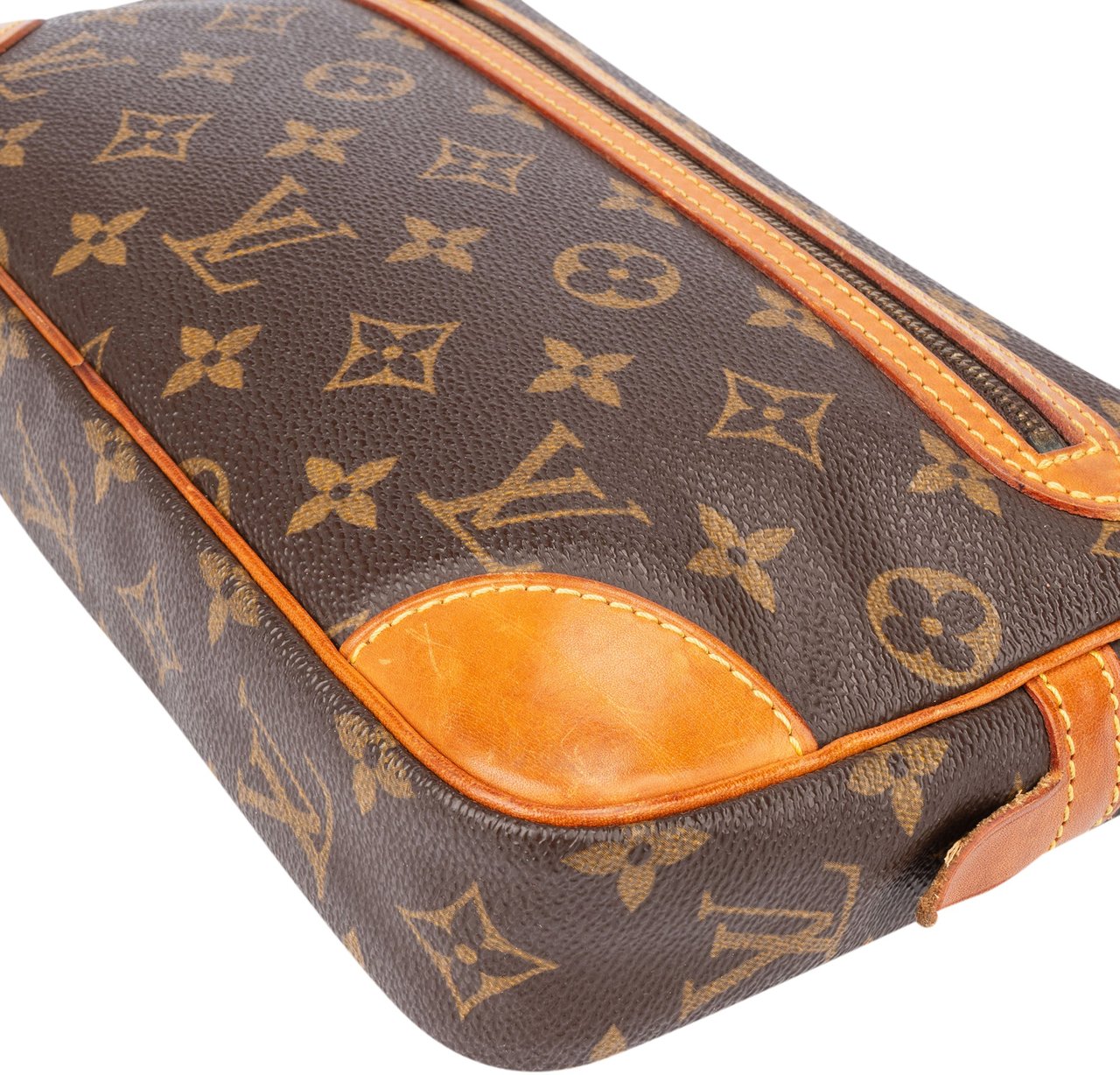 Louis Vuitton Louis Vuitton Canvas Monogram Marly Clutch Bruin