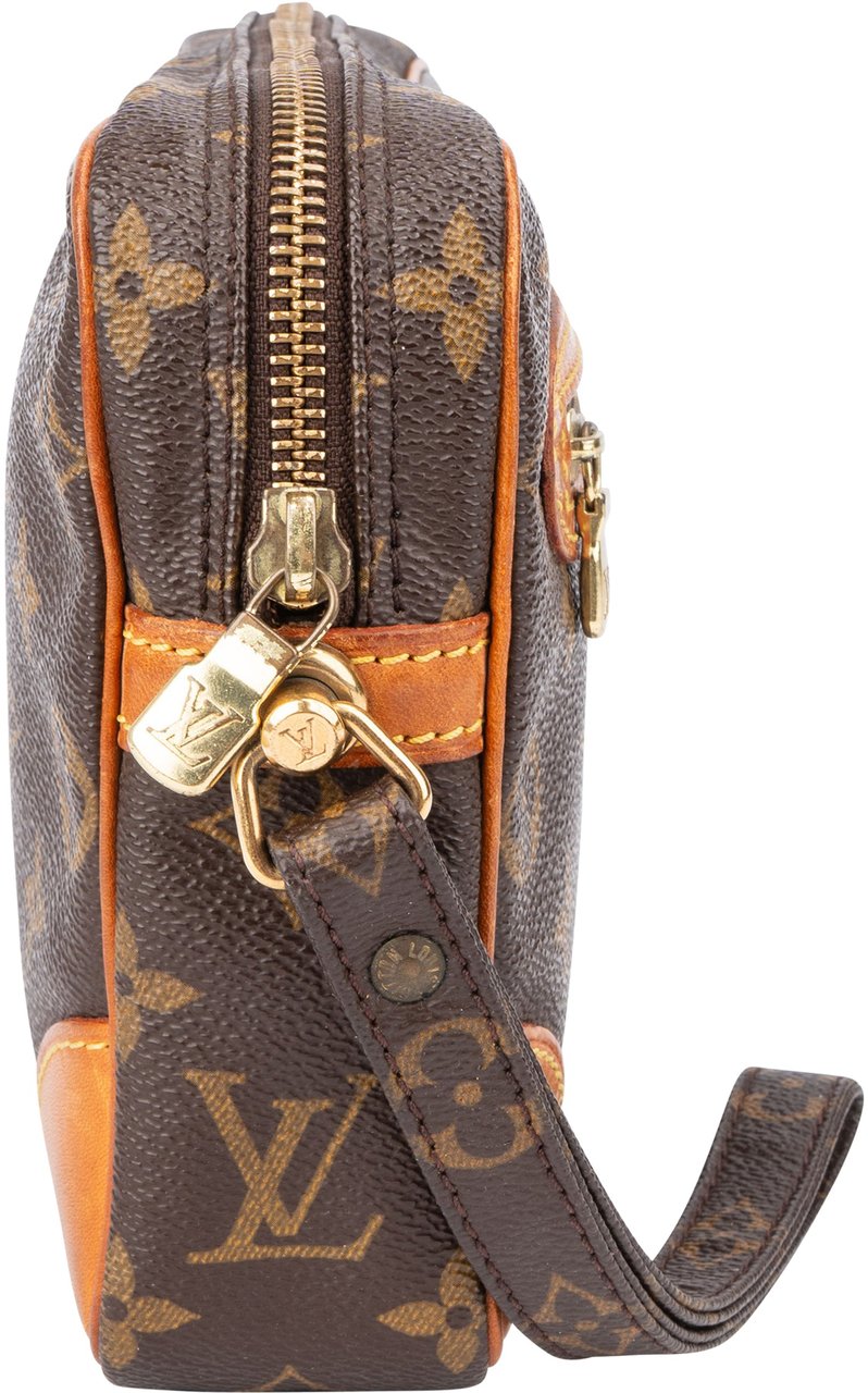Louis Vuitton Louis Vuitton Canvas Monogram Marly Clutch Bruin