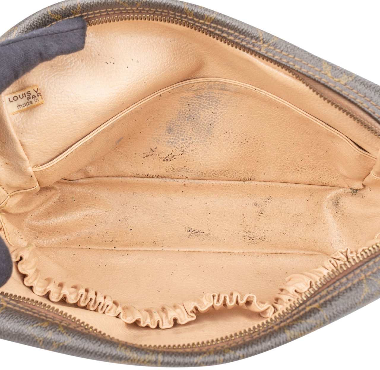 Louis Vuitton Louis Vuitton Canvas Monogram Trousse Toilette 28 Clutch Bruin