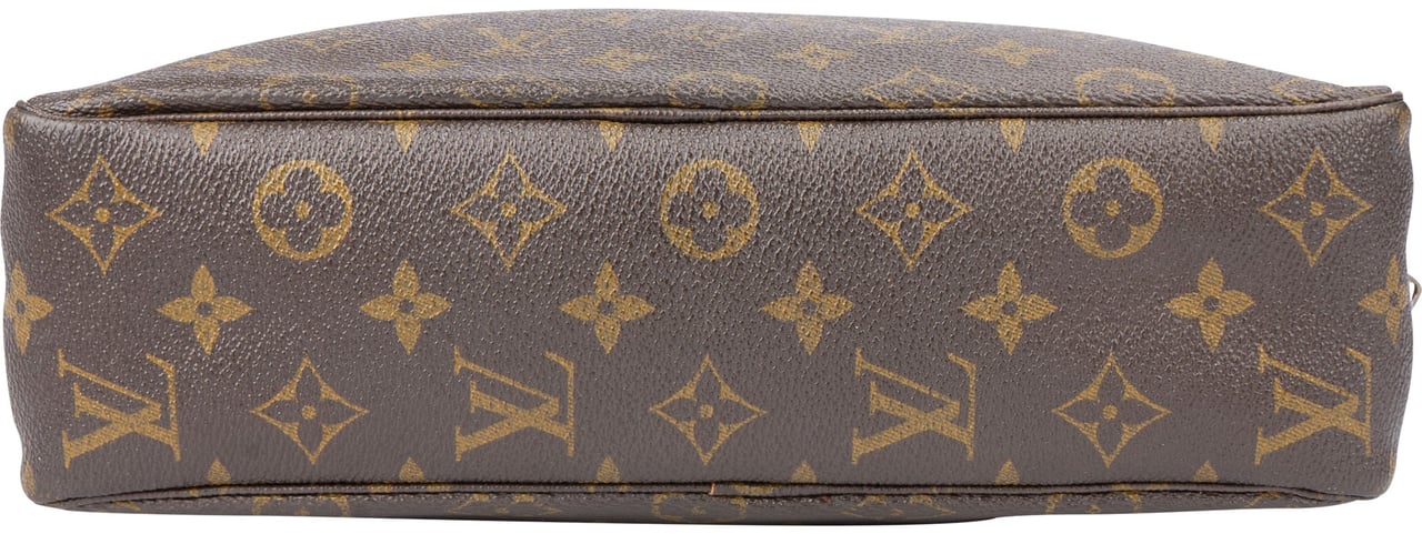 Louis Vuitton Louis Vuitton Canvas Monogram Trousse Toilette 28 Clutch Bruin
